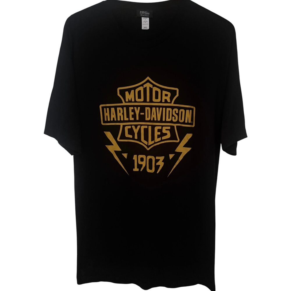 Harley-Davidson Milwaukee Wisconsin Short Sleeve Graphic T-Shirt Men's 2XL Black